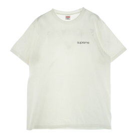 Supreme シュプリーム Tシャツ 23AW NYC Tee New York ニューヨーク ロゴ プリント 半袖 Tシャツ ホワイト系 L メンズ【古着】【中古】