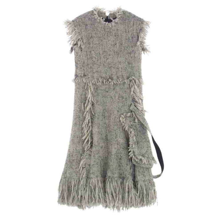 楽天市場】Sacai サカイ ワンピース 23AW 23-07001 Tweed Dress  