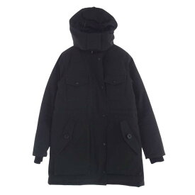 CANADA GOOSE カナダグース 5806L 国内正規品 サザビーリーグ GABRIOLA PARKA INLINE ガブリオラ パーカー インライン ダウンジャケット ブラック系 XS レディース【古着】【中古】