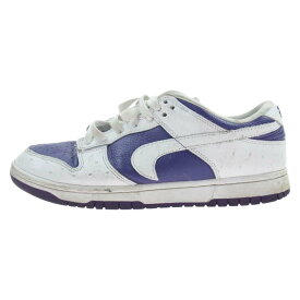 NIKE ナイキ スニーカー DJ4636-100 WMNS Dunk Low Made You Look ウィメンズ ダンク ロー メイド ユー ルック ホワイト系 パープル系 26.5cm メンズ【中古】