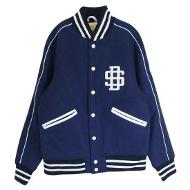 STANDARD CALIFORNIA スタンダードカリフォルニア SD Varsity Jacket バーシティジャケット スタジャン ネイビー系 M メンズ【古着】【中古】