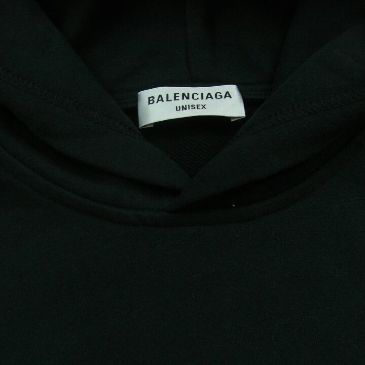 楽天市場】BALENCIAGA バレンシアガ 698485 TMVC6 Cropped hoodie  