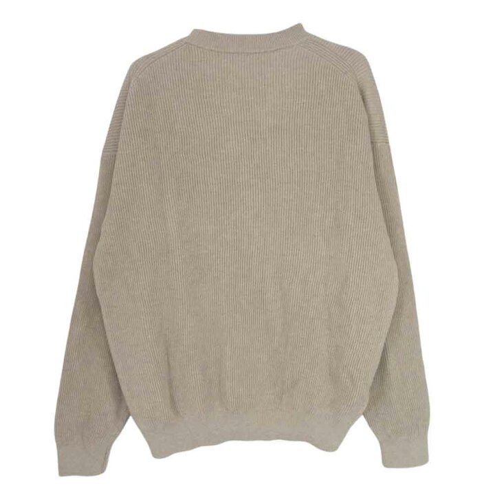 楽天市場】AURALEE オーラリー 21SS A21SP02CA FLAT YARN RIB KNIT P/O  