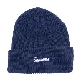 Supreme シュプリーム ニットキャップ 23AW Loose Gauge Beanie Dark Blue ルーズ ゲージ ビーニー ニットキャップ ネイビー系 【新古品】【未使用】 メンズ【中古】