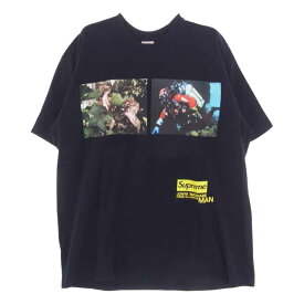 Supreme シュプリーム Tシャツ 21AW JUNYA WATANABE Comme des GARCONS MAN Nature TEE 半袖 Tシャツ ブラック系 XL メンズ【古着】【中古】