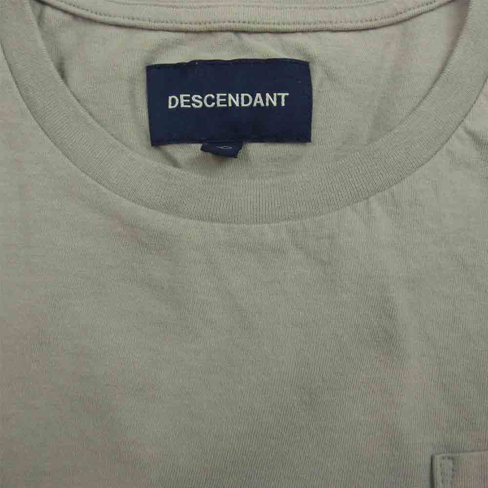 【楽天市場】DESCENDANT ディセンダント ロゴ刺繍 ポケット付き