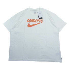 NIKE ナイキ DR0642-100 × Concepts T-Shirt ロゴ 半袖 Tシャツ ホワイト系 XL 【新古品】【未使用】 メンズ【古着】【中古】