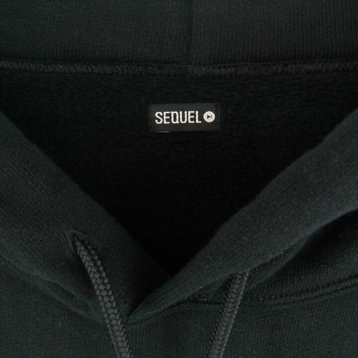 楽天市場】シークエル SEQUEL SQ-22SS-HD-02 HOODIE ロゴ プリント  