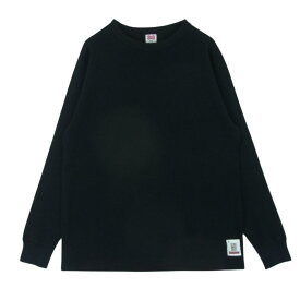 STANDARD CALIFORNIA スタンダードカリフォルニア SD WAFFLE THERMAL LS ワッフル サーマル ロングスリーブ Tシャツ 長袖 ブラック系 S 【極上美品】 メンズ【古着】【中古】