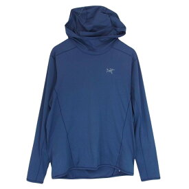 ARC'TERYX アークテリクス 20985 Phasic Sun Hoody フェイジック サン フーディ ストレッチ パーカー ネイビー系 M メンズ【古着】【中古】