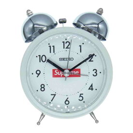 Supreme シュプリーム 置時計 22AW × Seiko セイコー Alarm Clock アラーム クロック 時計 ホワイト系 【新古品】【未使用】 メンズ【中古】