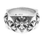 CHROME HEARTS クロムハーツ（原本無） リング Pentagon Ring CHプラス クロス ペンタゴン リング 17号 メンズ【中古】