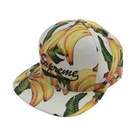 Supreme シュプリーム キャップ Floral Cap バナナ プリントロゴ フローラル キャップ マルチカラー系 メンズ【中古】