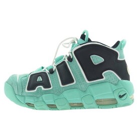 NIKE ナイキ スニーカー CN8118-400 AIR MORE UPTEMPO LIGHT AQUA エア モア アップテンポ スニーカー ライトブルー系 27cm メンズ【中古】