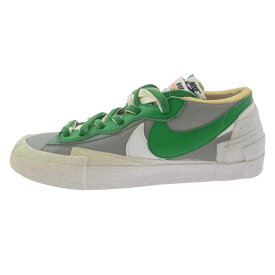 NIKE ナイキ DD1877-001 × sacai Blazer Low Classic Green サカイ ブレーザー ロー クラシックグリーン グリーン系 グレー系 28.5cm メンズ【中古】