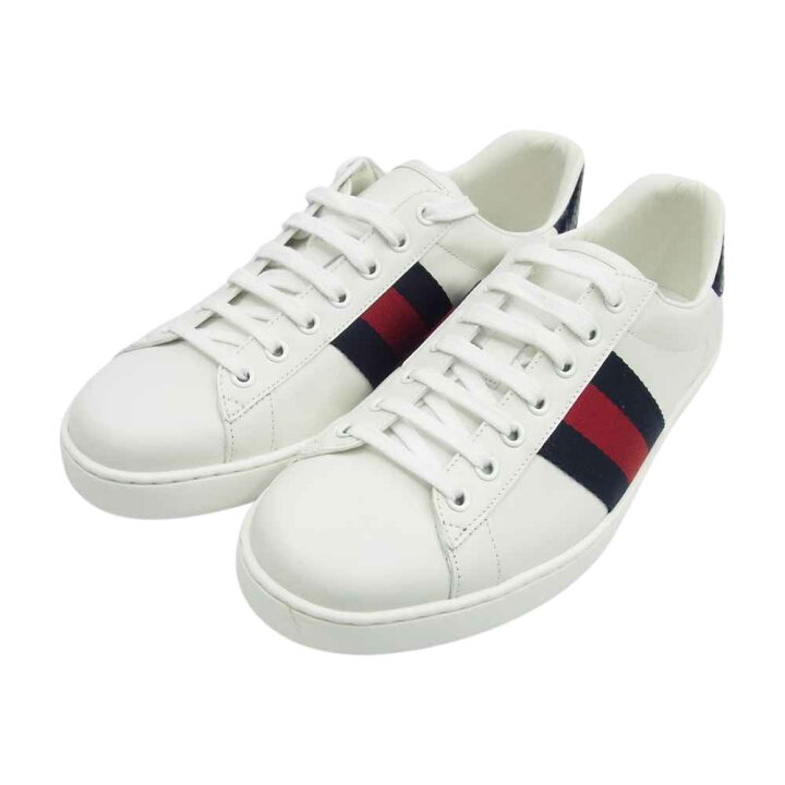 楽天市場】GUCCI グッチ スニーカー 386750 シェリーライン レザー  