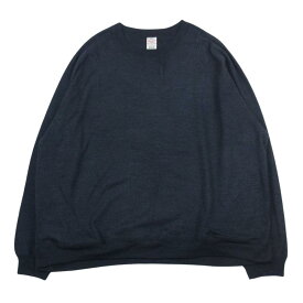 ゴールド GOLD GL68805 WASHABLE WOOL RAGLAN L/S TEE ウォッシャブル ウール 長袖 Tシャツ グレー系 M 【美品】 メンズ【古着】【中古】