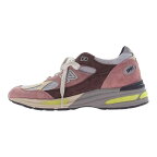 NEW BALANCE ニューバランス スニーカー U991MG2 イングランド製 991V2 Rosewood ローズウッド ローカットスニーカー マルチカラー系 あずき色系 26.5cm 【新古品】【未使用】 メンズ【中古】