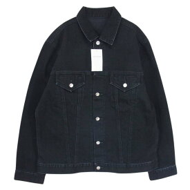 uniform experiment ユニフォームエクスペリメント 22AW UE-222020 ONE WASHED DENIM JACKET ワンウォッシュ デニム ジャケット ブラック系 4 【美品】 メンズ【古着】【中古】