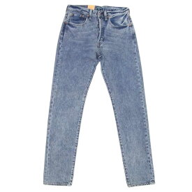 Levi's リーバイス デニムパンツ 501 CT ボタンフライ テーパード デニムパンツ ジーンズ ブルー系 W29/L34 【極上美品】 メンズ【古着】【中古】