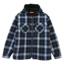 楽天市場】Supreme Quilted Lined Hooded Flannel Shirtの通販