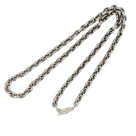 CHROME HEARTS クロムハーツ（原本無） PAPER CHAIN R18 ペーパーチェーン ネックレス 18インチ シルバー系 メンズ【中古】