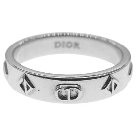 Dior ディオール リング CD DIAMOND ダイヤモンド リング シルバー系 19号 メンズ【中古】