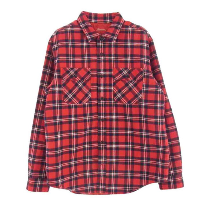 楽天市場】Supreme シュプリーム 19AW Arc Logo Quilted Flannel Shirt 