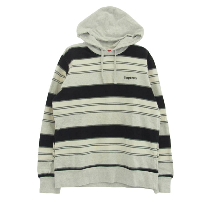 楽天市場】Supreme シュプリーム 17SS Striped Hooded Crewneck 