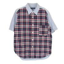 楽天市場】comme des garcons homme シャツ チェック 切替の通販