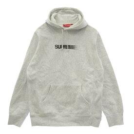 Supreme シュプリーム 20SS Motion Logo Hooded Sweatshirt モーション ロゴ フーデッド スウェット シャツ プルオーバー パーカー　 グレー系 M メンズ【古着】【中古】