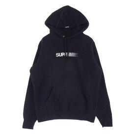 Supreme シュプリーム 20SS Motion Logo Hooded Sweat モーションロゴ プルオーバー パーカー ブラック系 S メンズ【古着】【中古】