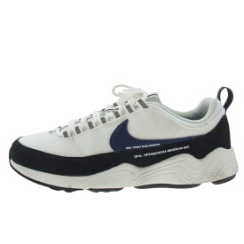 NIKE ナイキ HF5455-100 × Fragment フラグメント Air Zoom Spiridon SP Blue Void エアズーム スピリドン SP ブルーヴォイド ホワイト系 ブラック系 ネイビー系 26.5cm メンズ【中古】
