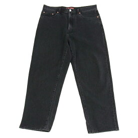 Supreme シュプリーム 23AW BAGGY JEAN Washed Indigo バギー ブラック ジーンズ デニム パンツ グレー系 34 メンズ【古着】【中古】