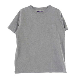 THE NORTH FACE ノースフェイス Tシャツ NT3753N PURPLELABEL 7oz H/S Pocket TEE Tシャツ グレー系 L メンズ【古着】【中古】