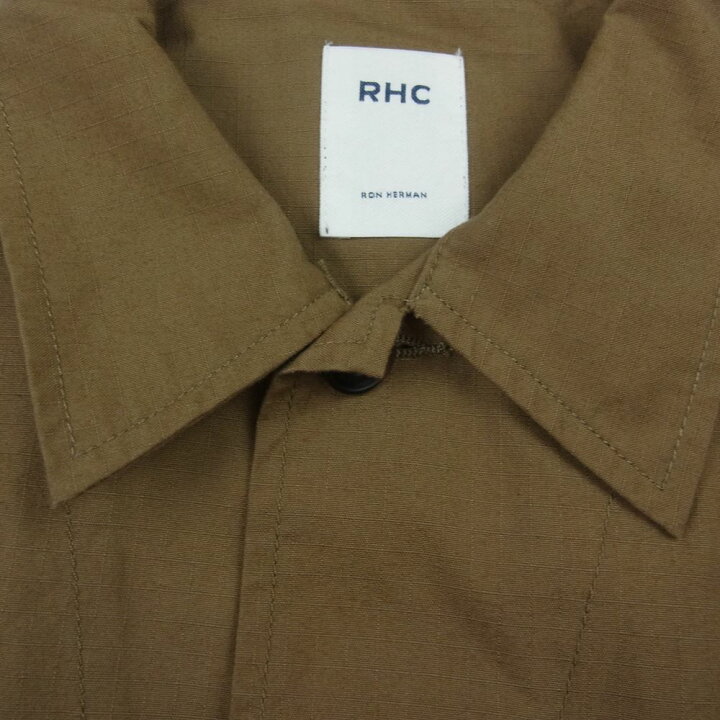 RHC ロンハーマン リップストップ長袖シャツ ronherman
