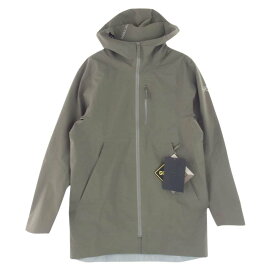 ARC'TERYX アークテリクス ナイロンジャケット 29660-139713 Ralle Long Jacket レイル ロング ジャケット モスグリーン系 S 【極上美品】 メンズ【古着】【中古】