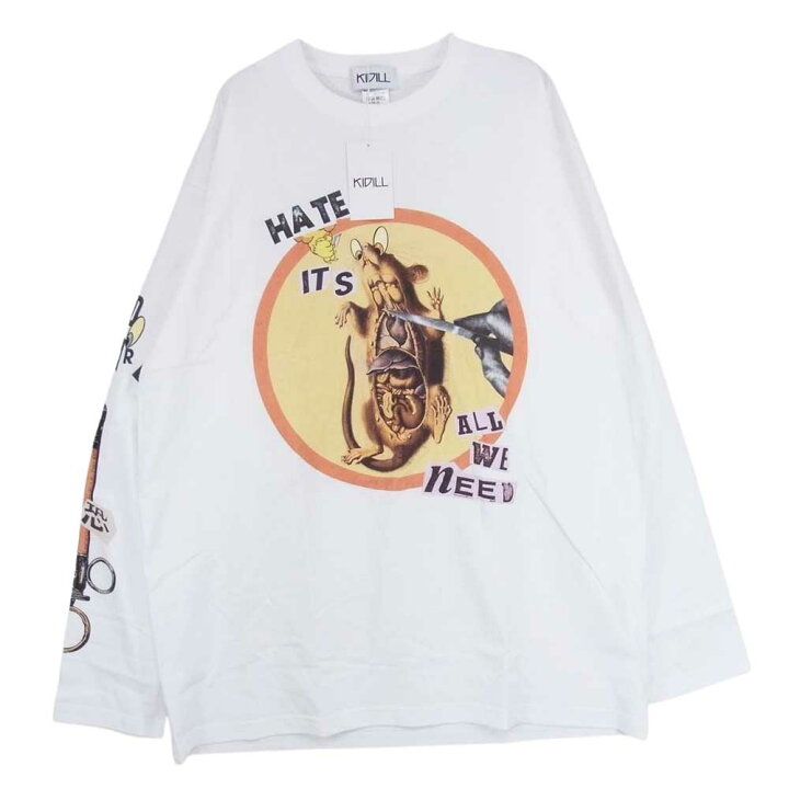 楽天市場】キディル KIDILL 19AW KL391 Red Scare Long Sleeve T 