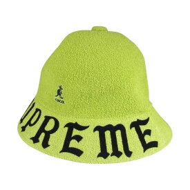 Supreme シュプリーム 帽子 KANGOL カンゴール 20SS Bermuda Casual Hat ロゴフロッキー ベルハット ライトグリーン系 M メンズ【中古】