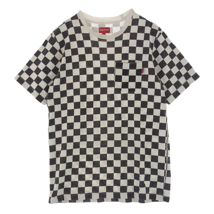楽天市場】Supreme シュプリーム Tシャツ 17SS Pocket Tee Checker 