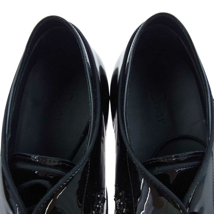 楽天市場】DIOR HOMME ディオールオム bee 蜂 装飾 エナメル レザー 
