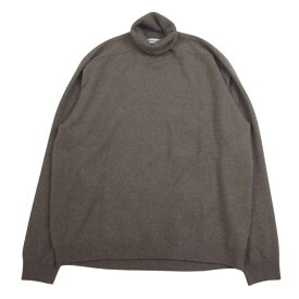 nonnative ノンネイティブ NN-K4202 DWELLER TURTLE NECK SWEATER カシミヤ混 タートルネック セーター ニット ブラウン系 2 メンズ【古着】【中古】