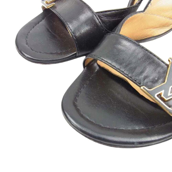 楽天市場】LOUIS VUITTON ルイ・ヴィトン パンプス LVロゴプレート  