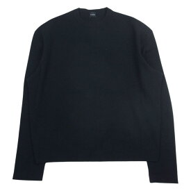 JIL SANDER ジルサンダー ニット クルーネック ニット セーター ブラック系 50 メンズ【古着】【中古】