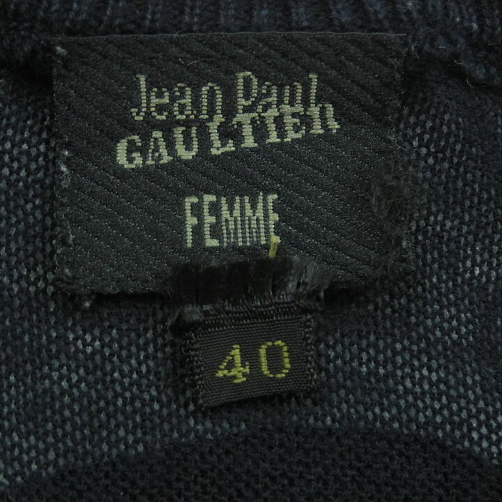 楽天市場】JEAN-PAUL GAULTIER ジャンポールゴルチエ ニット 