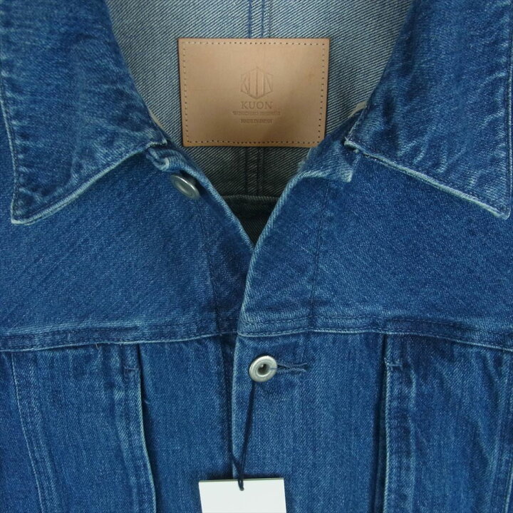 楽天市場】クオン KUON 114JK050700 12.5oz Denim Trucker Jacket 12.5 