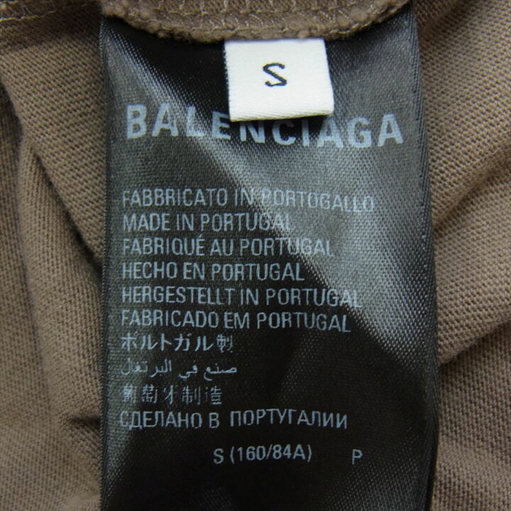 楽天市場】BALENCIAGA バレンシアガ Tシャツ 22SS 651795 Boxy T 