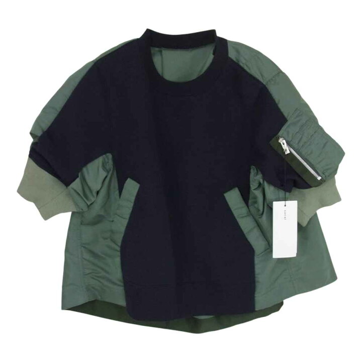 楽天市場】Sacai サカイ 24SS 24-07539 Nylon Twill Sponge Sweat 