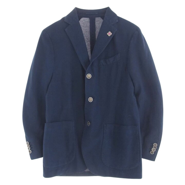楽天市場】LARDINI ラルディーニ ブートニエール付き コットン リネン 