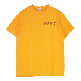 ティーアールフォーサスペンション tr.4 suspension Tシャツ TR4S クルーネック バックプリント 半袖 Tシャツ オレンジ系 M メンズ【古着】【中古】